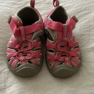 Keen water proof toddler shoes